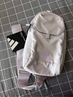 Essentials Men’s Light Lavender Sling Belt Bag